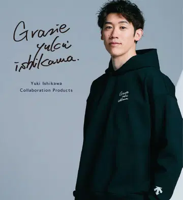 DESCENTE Grazie Yuki Ishikawa 후드티 O 블랙