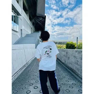 HEHN RECORDS 화이트 T셔츠 L 사이즈 베지T 후지이 카제