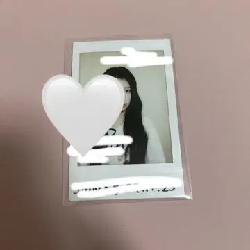 SAYMYNAME 도히 친필 사인 폴라로이드