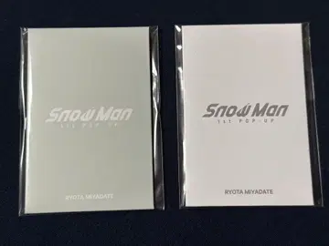 [ 새상품 ] SnowMan 팝업 포토 카드 팩 미야타테 료타