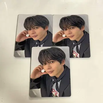 나니와단시 나가오 켄토 트레이딩 카드 3장 세트