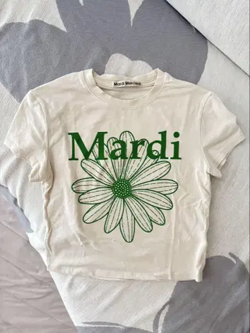 Mardi Mardi 꽃무늬 프린트 T셔츠 ONE SIZE