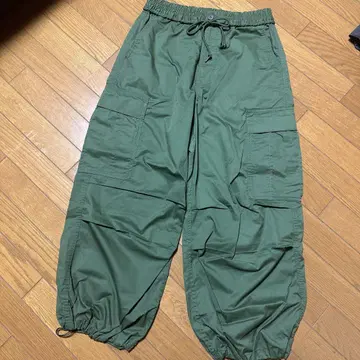 카고 팬츠 올리브 그린