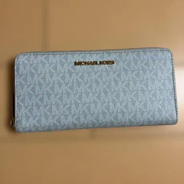 MICHAEL KORS 라이트 블루 장지갑