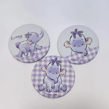 디즈니 람피 캔뱃지 3개 세트