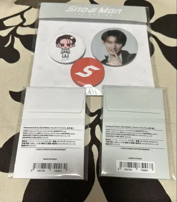 SnowMan 팝업 무카이 코지 세트