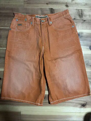 ENYCE JEANS 오렌지 숏팬츠 34 사이즈 가격 인하 협상 가능