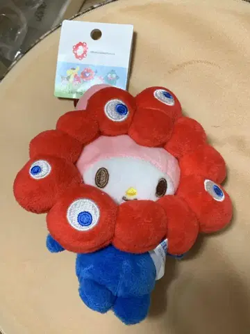 오사카 간사이 엑스포 산리오 마이멜로디 봉제 인형 키링