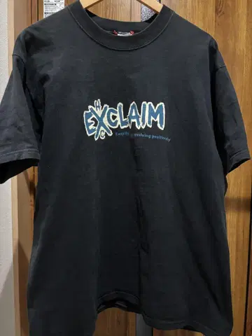 레어! EXCLAIM HARDCORE T셔츠 하드코어 usa제