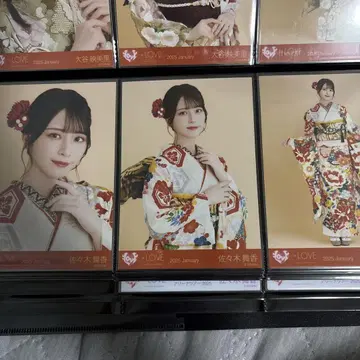 =LOVE 사사키 마이카 브로마이드 후리소데 컴프