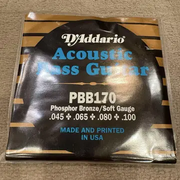 미개봉 D'Addario PBB180 어쿠스틱 베이스 줄