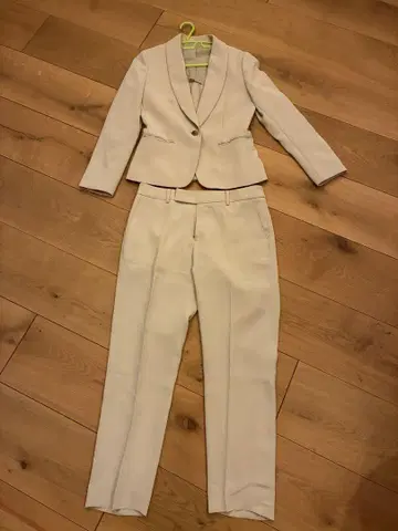 [ 새상품급 ] THE SUIT COMPANY 아이보리 수트 셋업