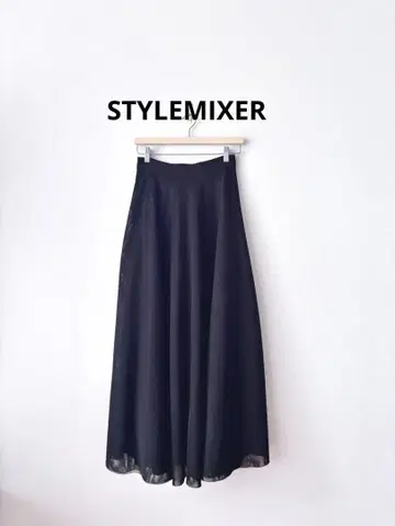 STYLEMIXER 스타일믹서 밀피유 샤샤 스커트 블랙