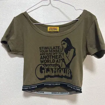 hysteric glamour 치비T 반팔 티셔츠