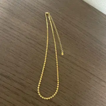 골드 도트 체인 목걸이