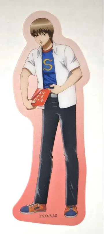 은혼 오키타 소고 클리어 다이컷 시트 긴파치 선생님 캐릭터 팝 스토어