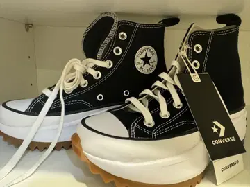 CONVERSE ALL STAR 블랙 하이컷 스니커즈