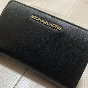 MICHAEL KORS 블랙 장지갑 카드 케이스