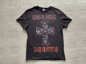 GUNS N'ROSES Classic Diamante Charcoal