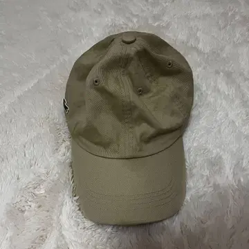 라코스테 베이지 야구 모자