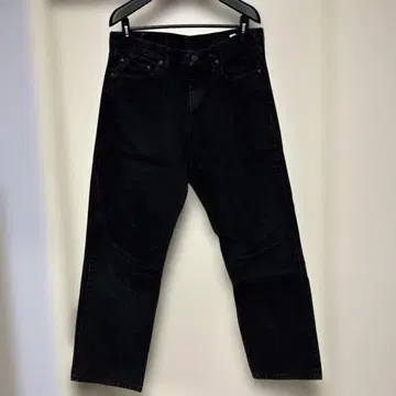 Wrangler 프리미엄 데님 33 x 30 블랙 릴랙스핏