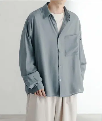 epnok 엡녹 베이직 루즈 시어 셔츠