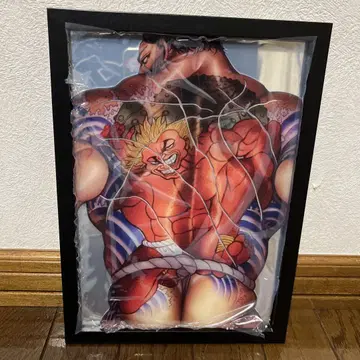바키 캐릭터 드로잉 복권 A상 카잔 카오루 파브 거울