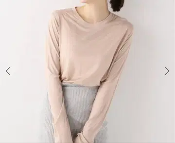 baserange 롱 슬리브t 뱀부t