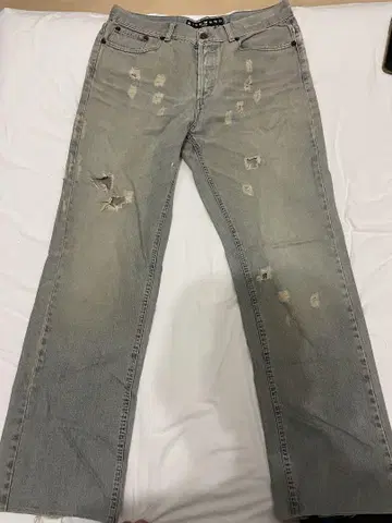 RICHMOND, 존 리치몬드 Y2K, 크러쉬 데님, 데미지 진
