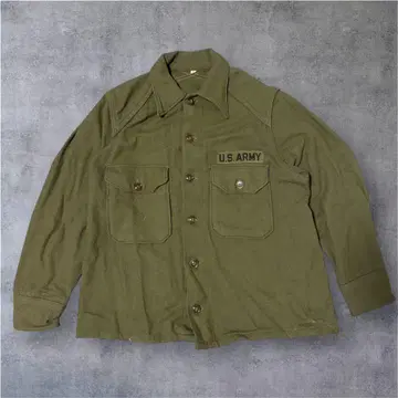 [ 레어 ] U.S. 제 ARMY 밀리터리 자켓 올리브 그린