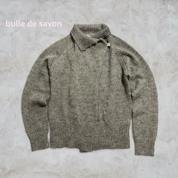 bulle de savon 알파카 100% 니트 터틀넥 2way