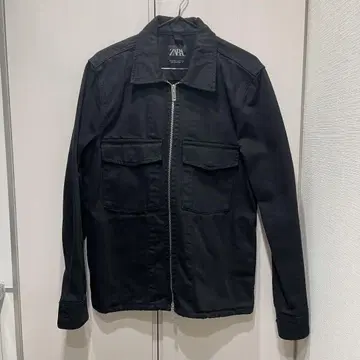 ZARA 블랙 데님 자켓 M 사이즈