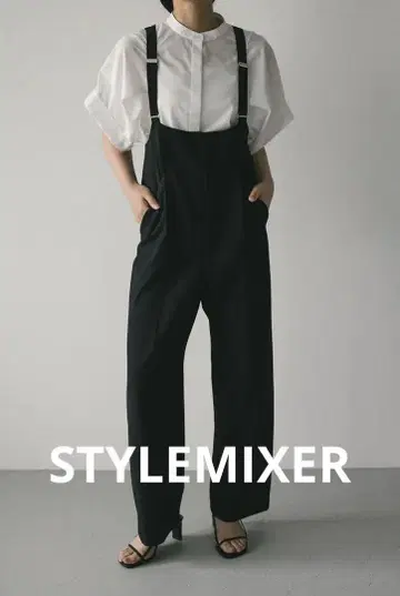 STYLEMIXEY / 디자인 서스펜더 팬츠 S