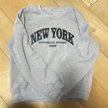 NEW YORK 브루클린 브릿지 맨투맨