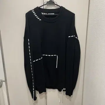 캐주얼 블랙 긴팔 니트 스웨터 ZARA