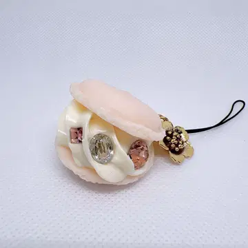 가격 인하 Q-pot. 하카타 한큐 한정 마카롱 스트랩