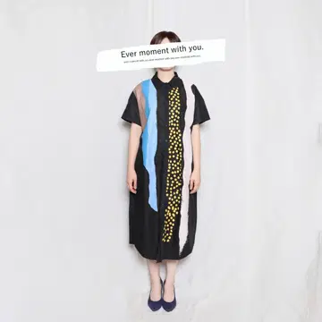 Rcaat 반팔 셔츠 원피스