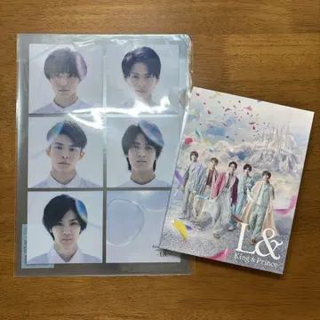 King&Prince L& 초회 한정판 A 킹프리 랜드 + 클리어 파일