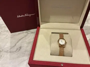 Salvatore Ferragamo 손목시계 골드 멀티 컬러 메쉬