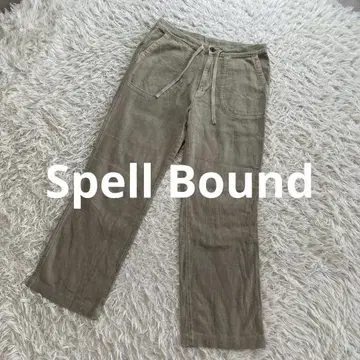 Spell Bound 코튼 린넨 팬츠