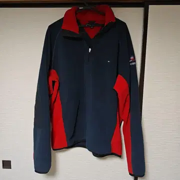 TOMMY HILFIGER 하프 지퍼 플리스 XL/XG