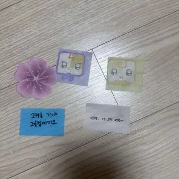 IU(아이유) FANMEETING ByeSummer 첫날 종이꽃가루 5종