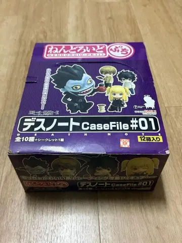 데스노트 CaseFile #01 넨도로이드 푸치 12개입 완전 미개봉품