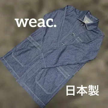[ 새상품급 ] weac. 데님 커버올 일본제