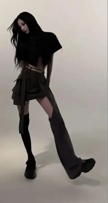 melt the lady string mini skirt pants