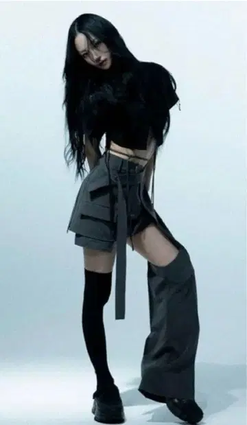 melt the lady string mini skirt pants