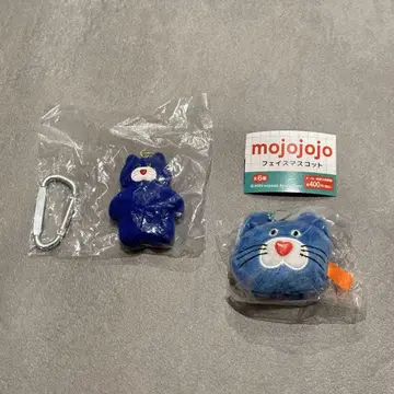 mojojojo 피규어 마스코트 페이스 마스코트 아오 고양이 2개 세트