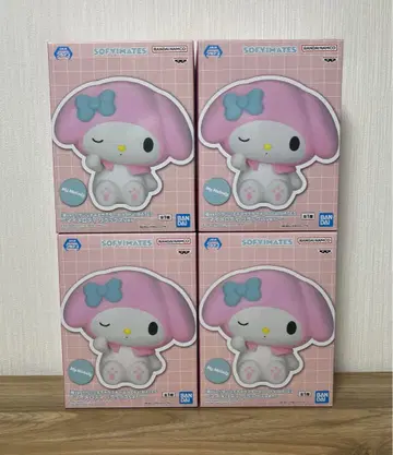 BANDAI SOFVIMATES 마이멜로디 릴랙스 ver. 4개 세트