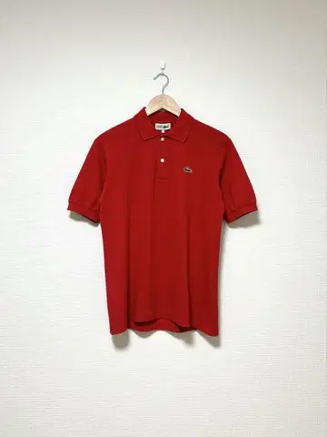 80s CHEMISE LACOSTE 사슴 피케 셔츠