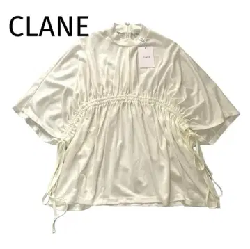 CLANE 클라네 셔링 티셔츠